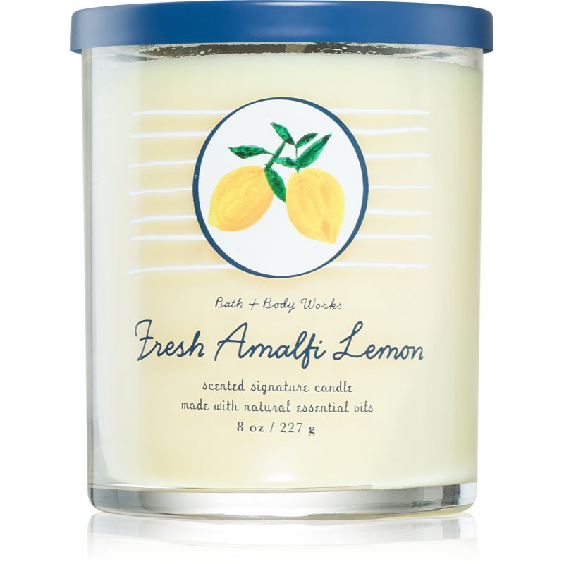 Bath & Body Works Fresh Amalfi Lemon illatgyertya 227 g