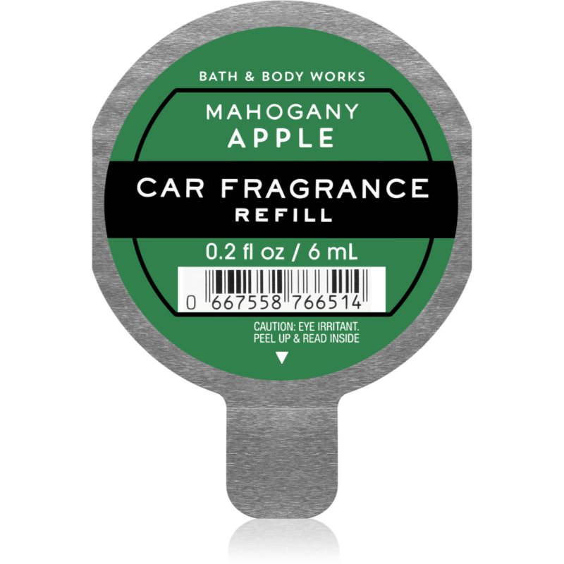Bath & Body Works Mahogany Apple illat autóba utántöltő 6 ml-Ár