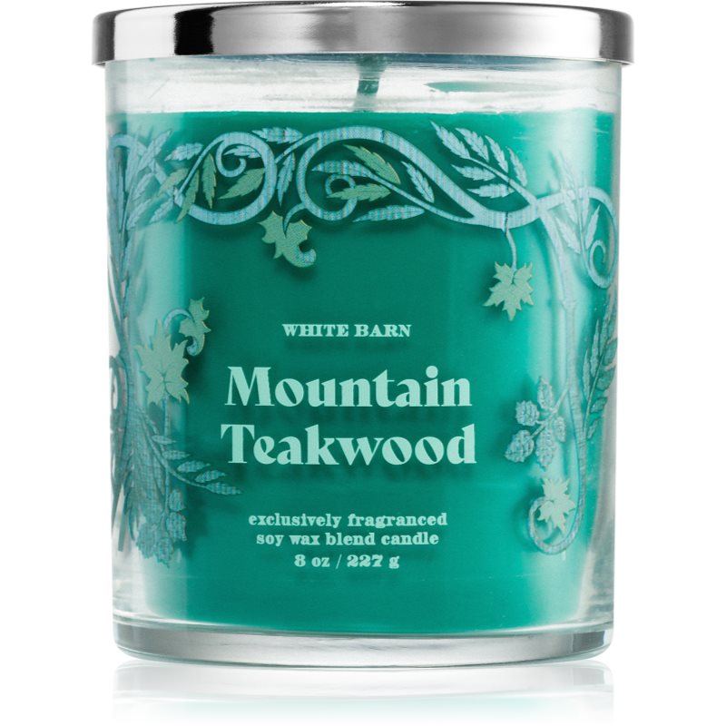 Bath & Body Works Mountain Teakwood illatgyertya 227 g
