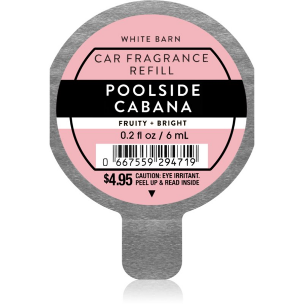Bath & Body Works Poolside Cabana illat autóba utántöltő 6 ml-Ár