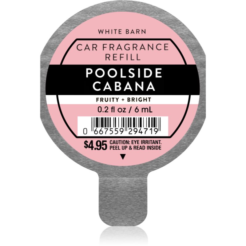 Bath & Body Works Poolside Cabana illat autóba utántöltő 6 ml-Ár
