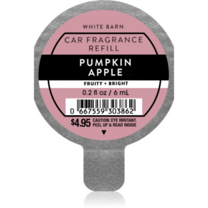 Bath & Body Works Pumpkin Apple illat autóba utántöltő 6 ml
