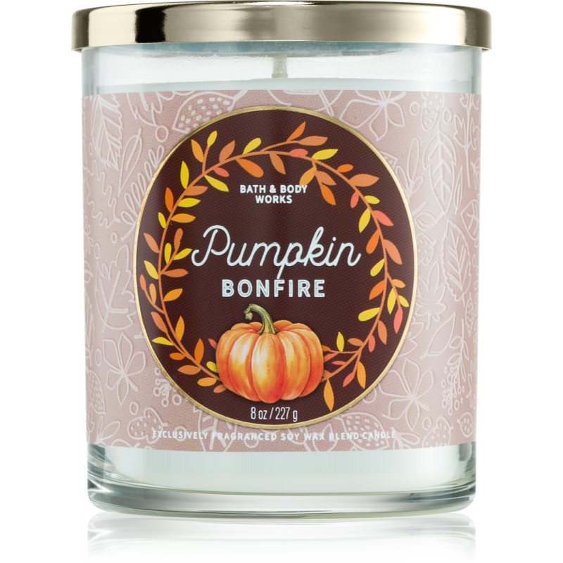 Bath & Body Works Pumpkin Bonfire illatgyertya 227 g