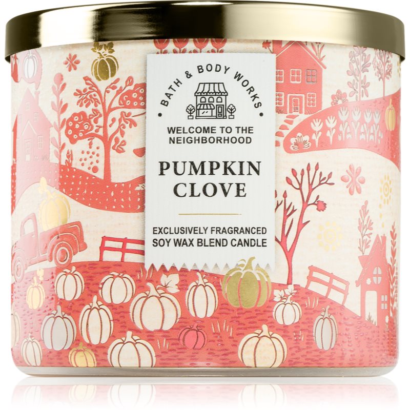 Bath & Body Works Pumpkin Clove illatgyertya 411 g