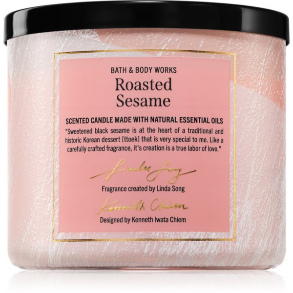 Bath & Body Works Roasted Sesame illatgyertya 411 g