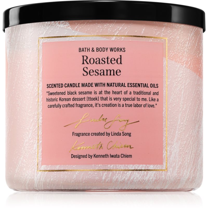 Bath & Body Works Roasted Sesame illatgyertya 411 g