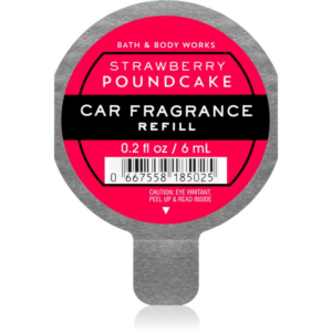 Bath & Body Works Strawberry Pound Cake illat autóba utántöltő 6 ml-Ár