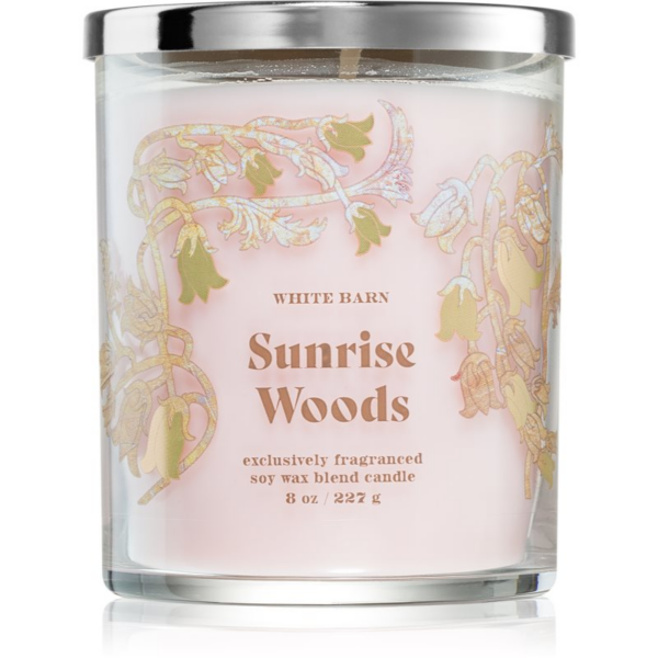Bath & Body Works Sunrise Woods illatgyertya 227 g