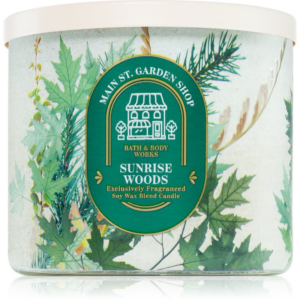 Bath & Body Works Sunrise Woods illatgyertya 411 g