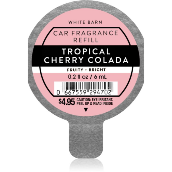 Bath & Body Works Tropical Cherry Colada illat autóba utántöltő 6 ml-ár