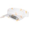 Batik Curved Visor Cap Orange/White