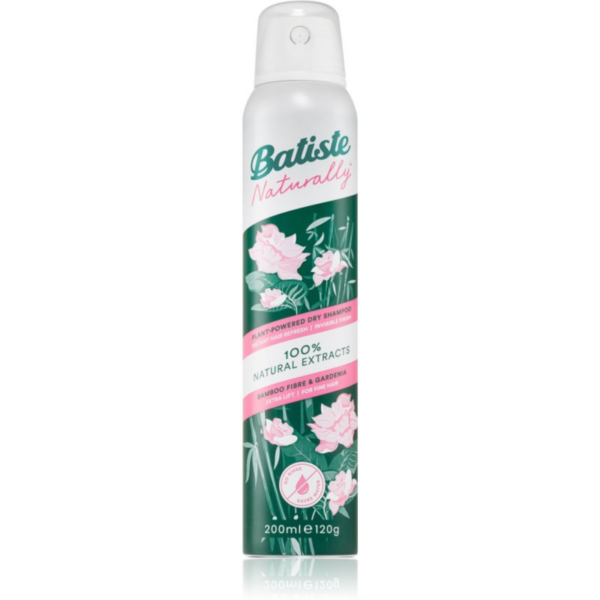 Batiste Naturally Bamboo & Gardenia száraz sampon a felesleges faggyú felszívódásáért és a haj frissítéséért 200 ml-Ár