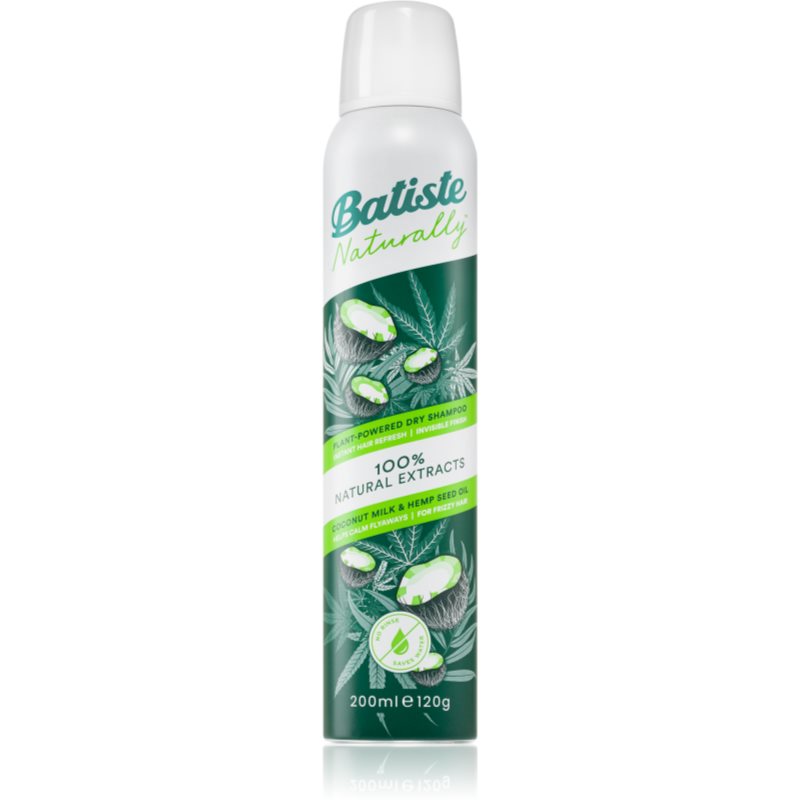 Batiste Naturally Coconut & Hemp száraz sampon a felesleges faggyú felszívódásáért és a haj frissítéséért 200 ml-Ár