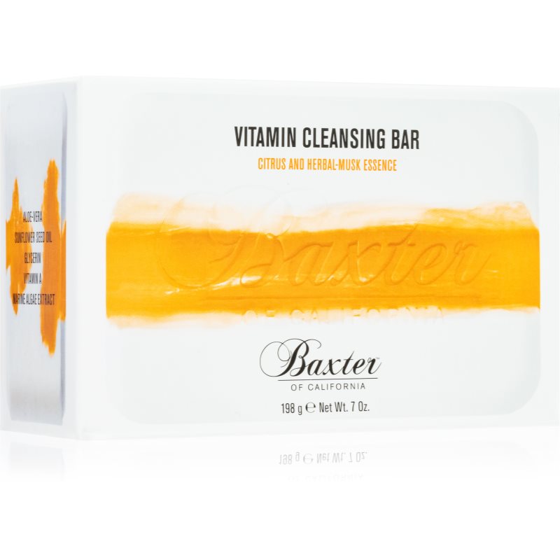 Baxter of California Vitamin Cleansing Bar Citrus and Herbal-Musk tápláló folyékony szappan 198 g-Ár