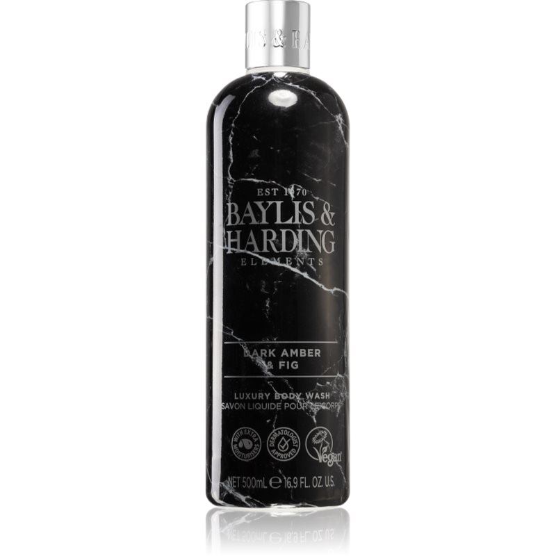 Baylis & Harding Elements Dark Amber & Fig fényűző tusfürdő gél 500 ml-Ár