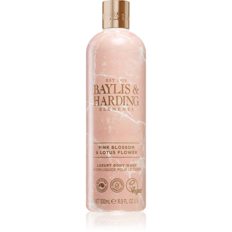 Baylis & Harding Elements Pink Blossom & Lotus Flower fényűző tusfürdő gél 500 ml-Ár