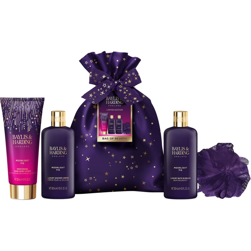 Baylis & Harding Fig & Pomegranate ajándékszett kádba való Moonlight Fig