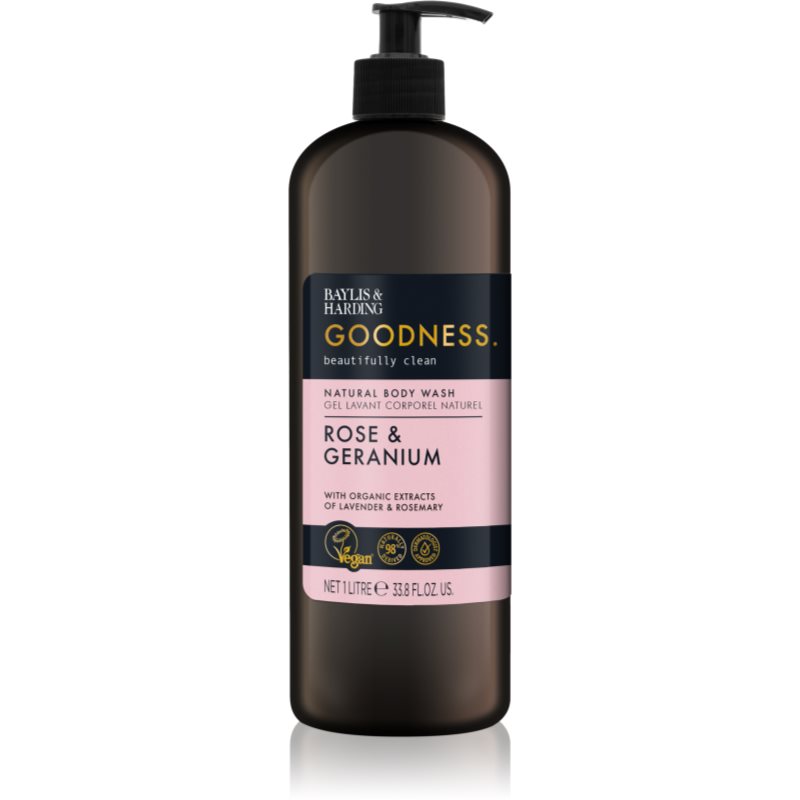 Baylis & Harding Goodness Rose & Geranium tusfürdő gél 1000 ml-Ár