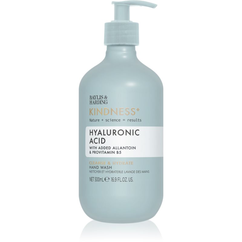 Baylis & Harding Kindness+ Hyaluronic Acid folyékony szappan hidratáló hatással illatok Pear & Neroli 500 ml-Ár