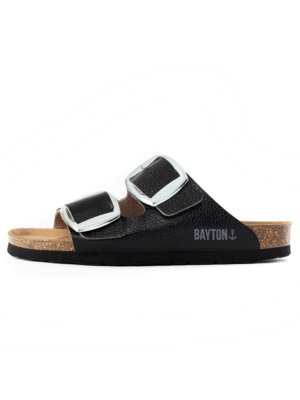 Bayton Papucs 'Alicante'  antracit / fekete-Hungary