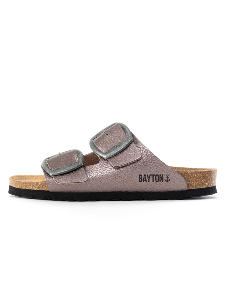 Bayton Papucs 'Alicante'  mályva / fekete-Ár