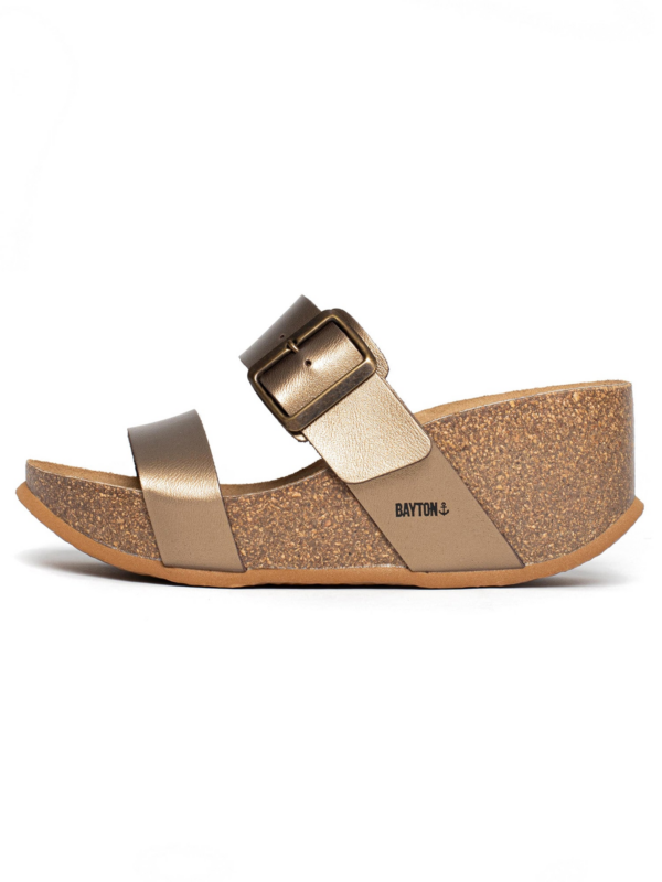 Bayton Papucs 'Newcastle'  barna / bronz-Hungary