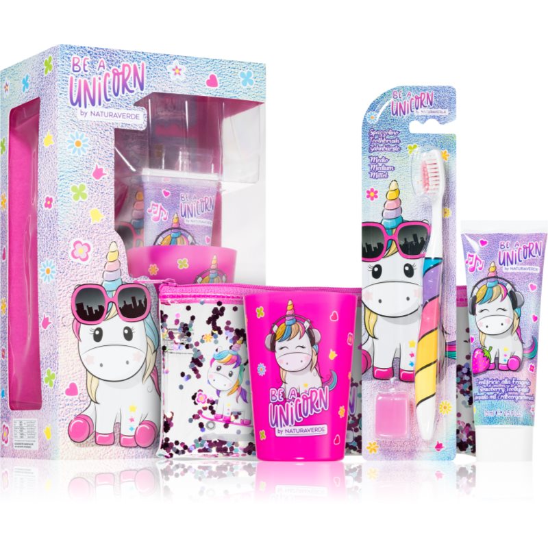Be a Unicorn Naturaverde Oral Care ajándékszett gyermekeknek