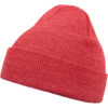 Beanie Basic Flap h.RED