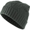 Beanie Cable Flap Beanie - Green