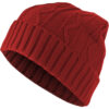Beanie Cable Flap Beanie - Red
