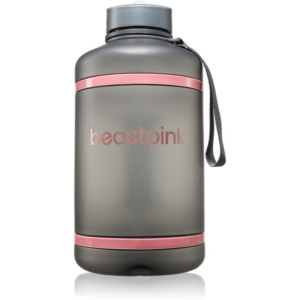 BeastPink Hyper Hydrator kulacs szívószállal szín Grey 2200 ml