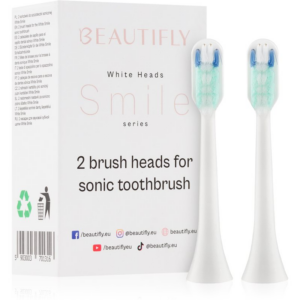 Beautifly White Smile Toothbrush Tips csere fejek a fogkeféhez 2 db-Ár