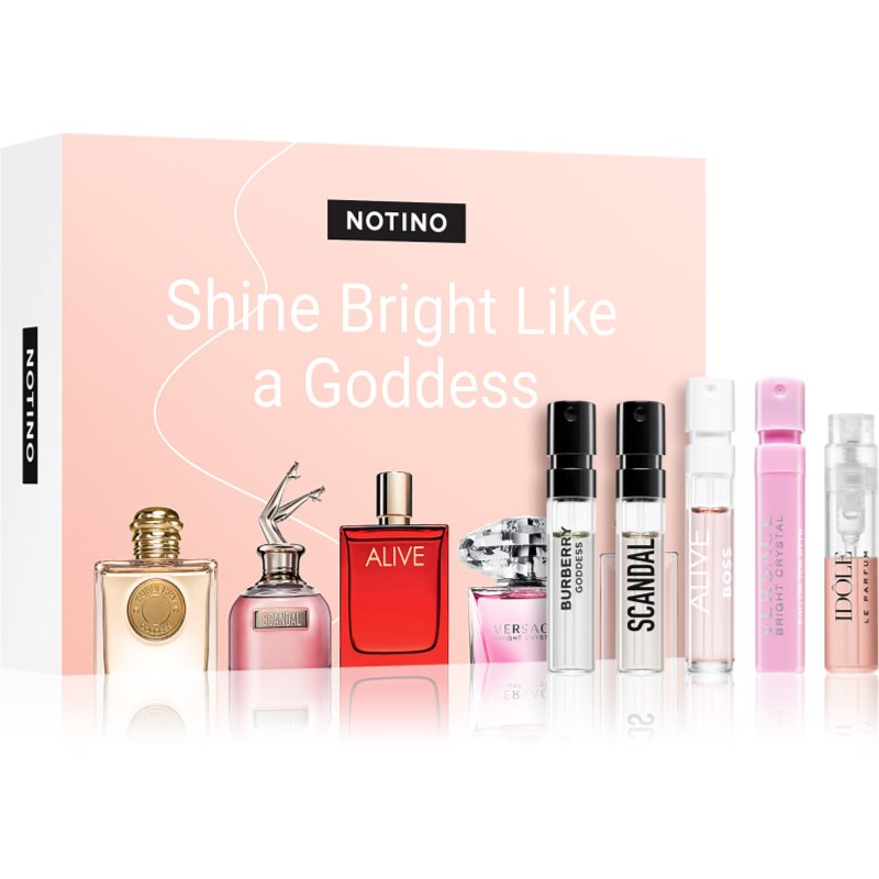Beauty Discovery Box Notino Shine Bright Like a Goddess szett hölgyeknek