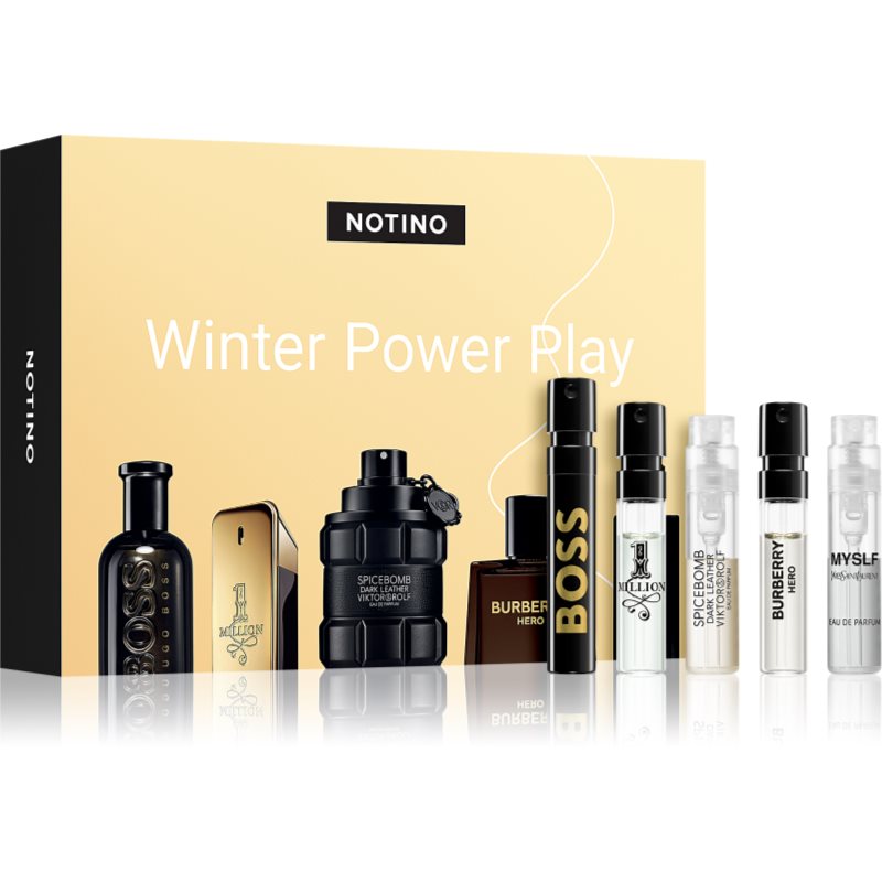 Beauty Discovery Box Notino Winter Power Play szett uraknak