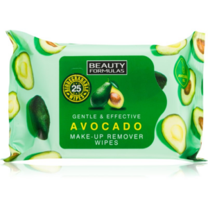 Beauty Formulas Avocado nedves törlőkendők 25 db-Ár