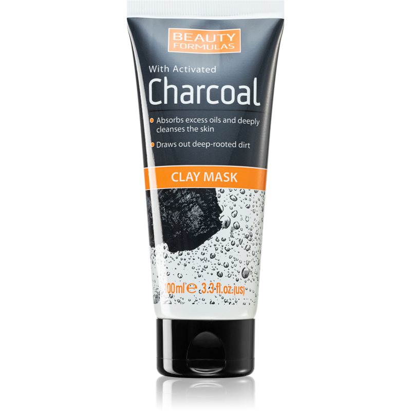 Beauty Formulas Charcoal mélytisztító arcmaszk aktív szénnel 100 ml-Ár