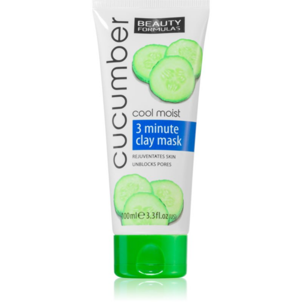 Beauty Formulas Cucumber mélytisztító arcmaszk agyaggal 100 ml-Ár