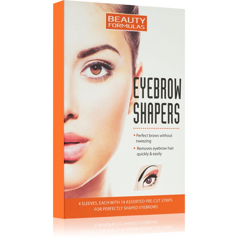 Beauty Formulas Eyebrow Shapers szőrtelenítő szalagok szemöldökre 4 db-Ár