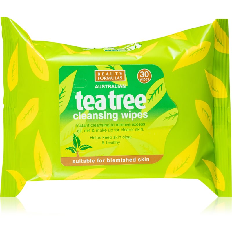 Beauty Formulas Tea Tree festéklemosó micellás kendőcskék 25 db-Ár
