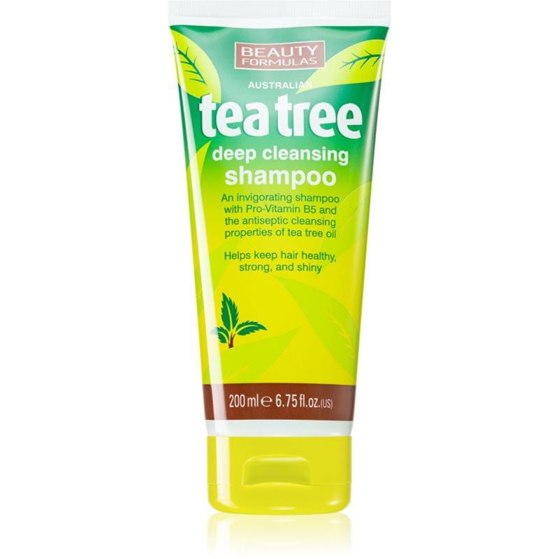 Beauty Formulas Tea Tree mélyen tisztító sampon 200 ml-Ár