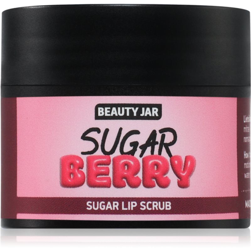 Beauty Jar Berry Sugar szájpeeling kakaóvajjal és E-vitaminnal 15 ml-Ár