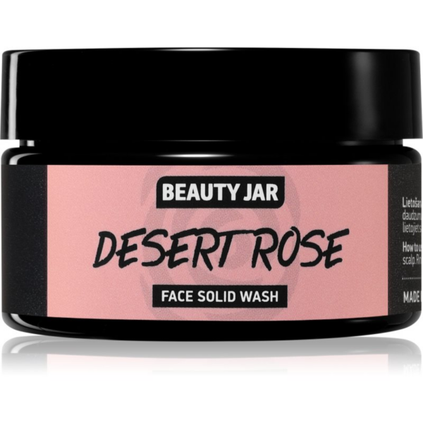 Beauty Jar Desert Rose tisztító szappan arcra az érzékeny arcbőrre 25 g