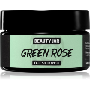 Beauty Jar Green Rose tisztító szappan arcra hámlasztó hatással 25 g