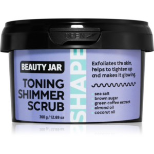 Beauty Jar Shape bőrfeszesítő testradír tengeri sóval 360 g-Ár