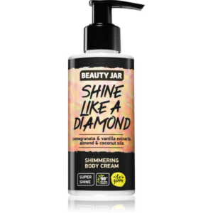 Beauty Jar Shine Like A Diamond Élénkítő testápoló tápláló hatással 150 ml-Ár