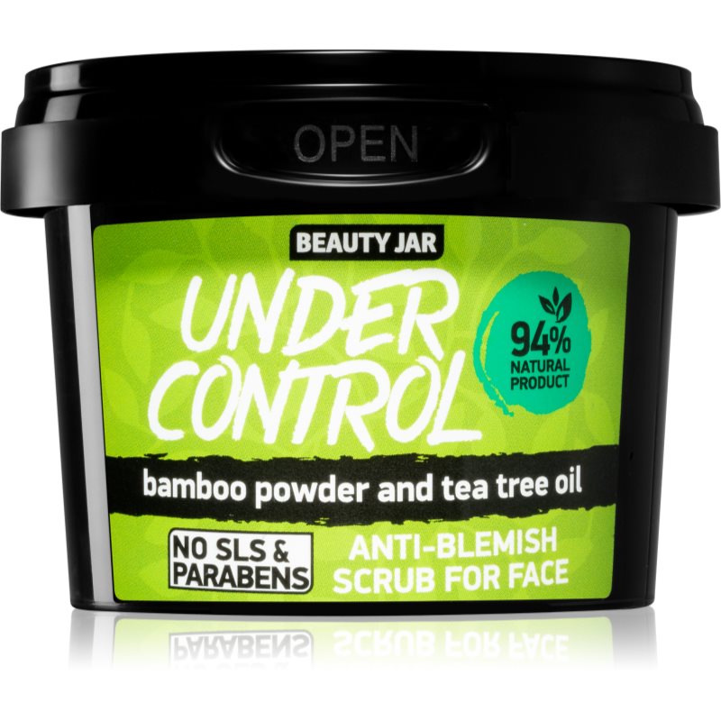 Beauty Jar Under Control tisztító peeling a problémás bőrre 120 g-Ár