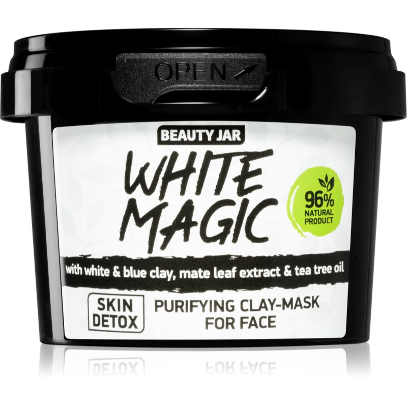 Beauty Jar White Magic tisztító arcmaszk hidratáló hatással 120 ml-Ár