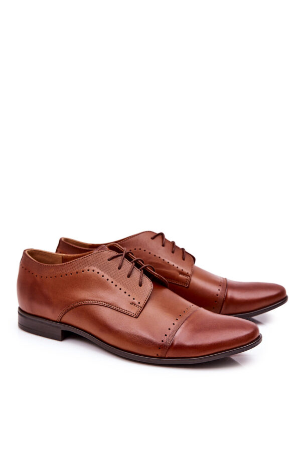 Bednarek Polish Shoes Bőr Bednarek cipő 723 barna