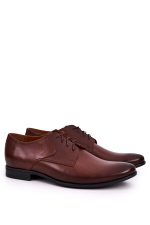Bednarek Polish Shoes Férfi bőr mokaszin BEDNAREK Barna