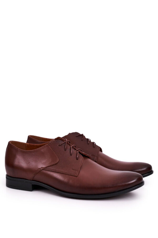 Bednarek Polish Shoes Férfi bőr mokaszin BEDNAREK Barna